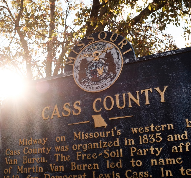 Cass County Missouri Sign